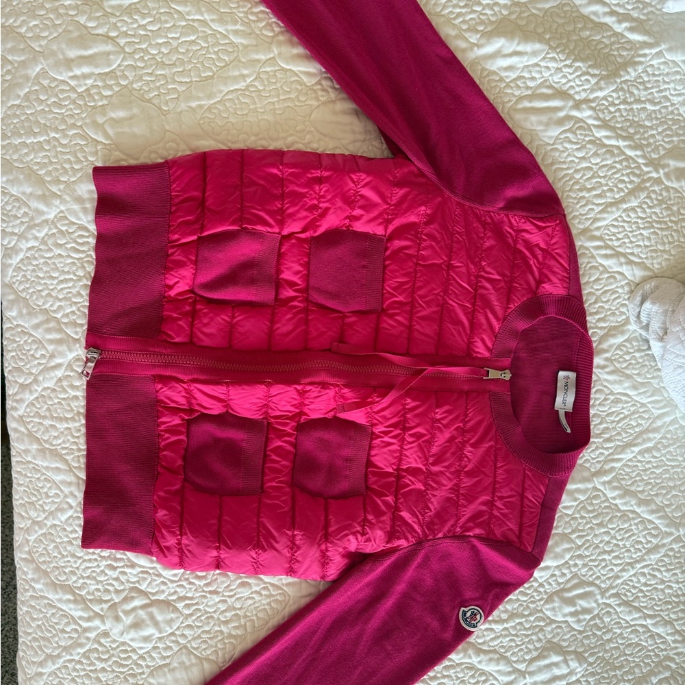 Ladies Pink Moncler Jacket